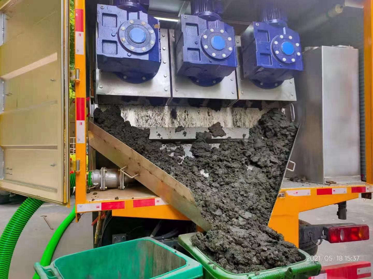 彭泽化粪池清掏城市维护站-泥浆净化干湿分离处理